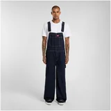 Kombinezoni Loose denim bib Modra