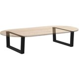  Noge jedilne mize V-oblika 2 kosa črna 70x(30-31,3) cm jeklo | Shoptok.si