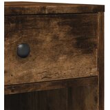  Stalak za pisač s kotačima boja hrasta 60 x 40 x 68,5 cm | Eponuda.com