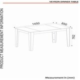 Hanah home Trpezarijski sto Veyron Travertine Sandstone | ePonuda.com