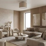  plafonsko svetlo arden 1xE27/15W/230V, prečnik 40 cm, bež | Eponuda.com