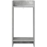  Stalak za biljke s policom 2 pcs Betonsko Siva 30 x 30 x 60 cm | shoptok.hr