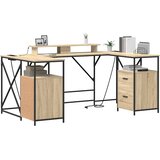  Stol Sonoma hrast 182 x 101 x 87,5 cm Konstruirano drvo | Eponuda.com