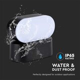  LED fleksibilno spoljašnje zidno svetlo LED/5W/230V 3000K IP65 crno | Eponuda.com
