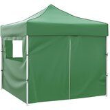 Zeleni sklopivi šator 3 x 3 m s 4 zida | Eponuda.com