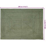  Tepisi za područja Pravokutni Maslinastozelena 200 x 290 cm | shoptok.hr