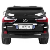 Licencirani auto na akumulator Lexus LX570 4x4 - dvosjed - crni/lakirani | shoptok.hr