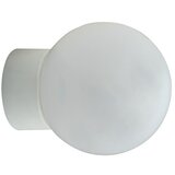  Okrogla LED stenska svetilka (Ravno grlo, Ø x V: 15 x 18 cm, 9 W, Toplo bela) | Shoptok.si