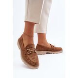 Boto Women's Ajour Moccasins With Ornament Camel Talesse | Shoptok.si