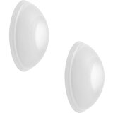 Wagner stenski blažilnik, bunkica / ploščica, Ø 30 mm, de 10 kosov, višina 10 mm, satinirana površina | Shoptok.si