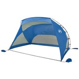 Šator za plažu azurnoplavi 274x178x170/148 cm 185T poliesterski | shoptok.hr