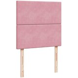 Box spring krevet s madracem ružičasti 80 x 200 cm baršunasti | shoptok.hr