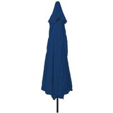  Suncobran ø395x245 cm Azurna Plava | shoptok.hr