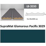 AGT profil Zidni MDF LB-2050 SupraMat Glamarous Pacific (3029) 2800x140x18mm ( 026-055 ) Cene