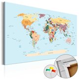  Slika na plutenoj podlozi - Travel with Me 90x60 | shoptok.hr