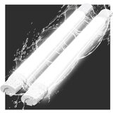 Nettlife 2-v-1 LED stropna svetilka, odporna proti vlagi, 90CM - 24W 3000LM, stropna svetilka, kuhinjska svetilka, svetilka za kad, IP65 5000K, (22111308) | Shoptok.si