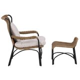 Venture Home Loreto vrtna lounge fotelja, crna | shoptok.hr