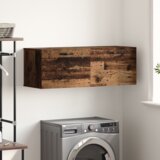 vidaXL Ormar za Zid Staro drvo 100 x 36.5 x 35 cm Konstruirano drvo Cijene