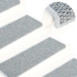 vidaXL Samoljepljivi otirači za stepenice 15 kom 65 x 25 cm plavi cijene