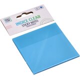 Biro time Indice Clear, blokčić, samolepljiv, 50 lista, transparent, plava | Eponuda.com