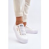 Lee Cooper White Women's Platform Sneakers | Shoptok.si