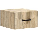  Noćni ormarić za montažu na zid Hrast sonoma 34,5 x 33 x 20 cm | shoptok.hr