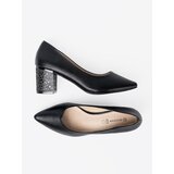 GOODIN Black pumps on a striking heel | shoptok.hr