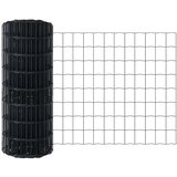 vidaXL Evropska ograja Siva 0.4 x 10 m PVC prevlečen železo, (5000094831) | Shoptok.si