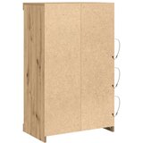  Stranski stol z LED lučmi Artisan hrast 60,5x37x100 cm | Shoptok.si