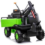 Beneo 12V Volvo bager - dječji bager u zelenoj boji | Shoptok.si