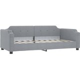  Dnevni krevet svjetlosivi 90 x 190 cm od tkanine | shoptok.hr