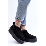 Boto FD1 Suede Snow Boots On Platform Black Corcoran | shoptok.hr