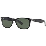 Ray-ban New Wayfarer Color Mix RB2132 6052 L (58) Črna/Zelena Cene