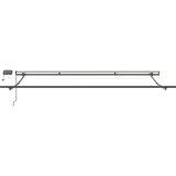 Tenda na ručno uvlačenje s LED svjetlima bordo 500 x 300 cm | shoptok.hr