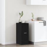 vidaXL Zdravstvena omara Črna hrast Inženirski les 40 x 41 x 77.5 cm | Shoptok.si