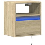  Zidni TV ormarić LED boja hrasta sonome 41x31x45 cm | shoptok.hr