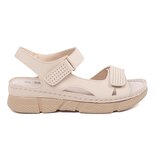 GOODIN Beige classic women's sandals Cijene