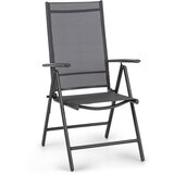 Blumfeldt London Lite, zložljiv stol, 56,5 x 107 x 68 cm, ComfortMesh, aluminij | Shoptok.si