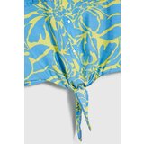Marisse Patterned Shirt With Ties, Yellow | ePonuda.com