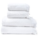 Bonami Selection Set od 2 bijela manja i 2 veća ručnika od 100% pamuka , 50 x 90 + 70 x 140 cm | shoptok.hr