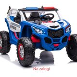Lean_Toys Xxl otroški avto na akumulator 24V 4x4 XB-2118 Police Modra lea | Shoptok.si