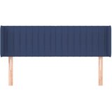  Uzglavlje s ušima plavo 147x16x78/88 cm od tkanine | shoptok.hr