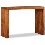  Konzolni stol masivno drvo s premazom boje meda 110x40x76 cm | Eponuda.ba