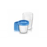 Avent VIA SOLJE 180ML (5 KOM) SA POKLOPCIMA 1688 (SCF61905)