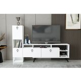 Hanah home Emmy - White White TV Unit | ePonuda.com