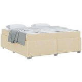  Okvir za krevet Krema 180 x 200 cm tkanina | shoptok.hr