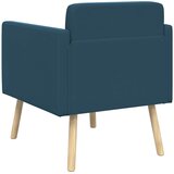  Ukrasna fotelja Plava Baršun | shoptok.hr