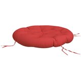  Okrugli jastuk crveni Ø 100 x 11 cm od tkanine Oxford | shoptok.hr