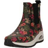 Skechers Gumijasti škornji 'UNO RUGGED-DANCING N THE RAIN' nude / oliva / svetlo rdeča / črna Cene