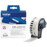 Brother DK22210 termične neskončne nalepke - papir 29mm x 30,48m BRDK22210 | Shoptok.si
